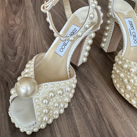 Jimmy Choo Sacaria Platform 120 in Size 34 - Picture 14 of 16